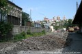 zemina zo staveniska sa vyvala na koaj pri plote pri ul. Prask, kde sa vyspala na cestu, 24.5.2008
