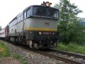 osobný vlak v Kapušanoch sa delí do Humenného a Bardejova, 7.6.2008