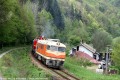 mimoriadny vlak Zvolen - Brezno, Chvatimech, tra 172, 1.5.2014