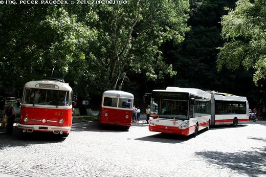 100 rokov trolejbusov v Bratislave
