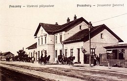 Železnica v prístave Železnica v prístave