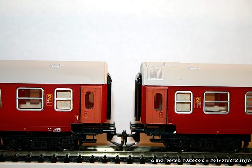 Modely vozňov B a AB  