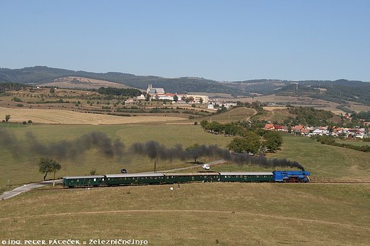 Parný vlak do Spišského Podhradia