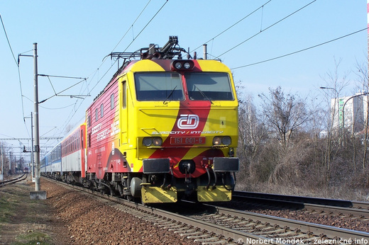 151.001 na Ex 147 Kysuca Praha - ilina