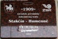 Oslavy 100. v�ro�ia trate Humenn� - Stak��n