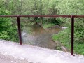 most nad riekou Mur, do ktorej sa vlieva potok Vzdychava