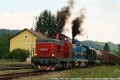 Kremnick� Bane, T 466.0254 a T 466.0007 na po�iarnom vlaku, 4.6.2011